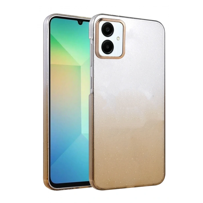 Mey İthalat®  Samsung Galaxy A06 Glossy Kapak - Çöl Titanyum