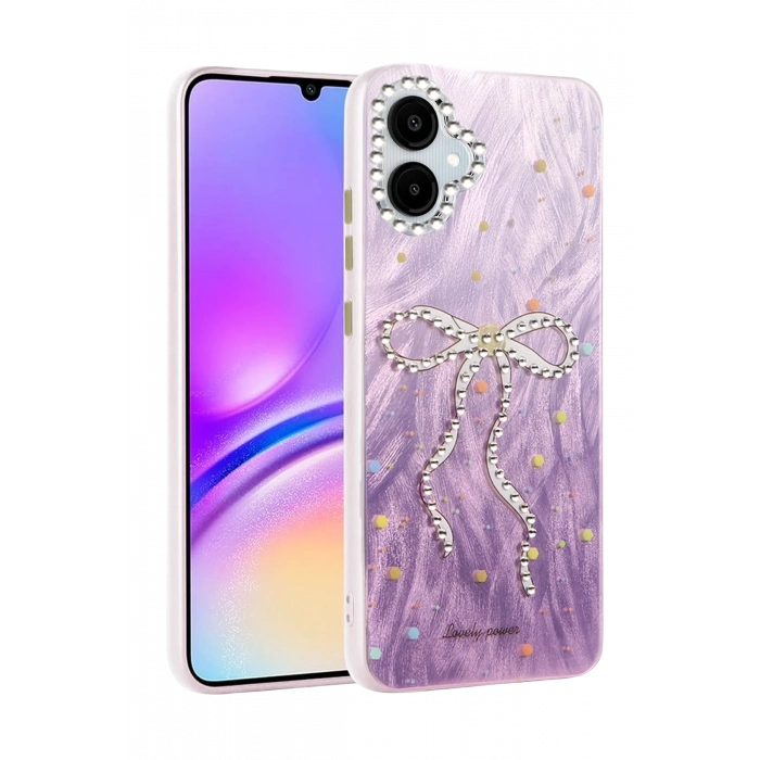 Mey İthalat®  Samsung Galaxy A06 Kılıf Blade Aynalı Desenli Kapak - Desen 1