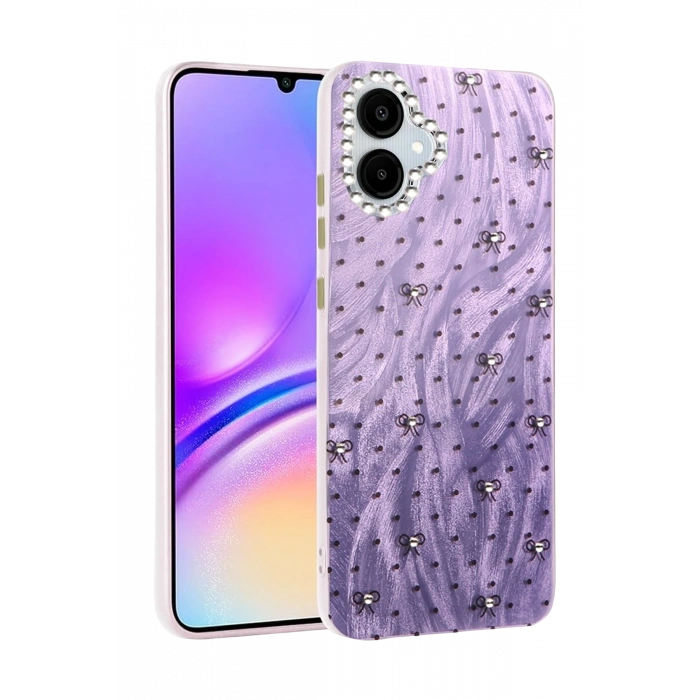 Mey İthalat®  Samsung Galaxy A06 Kılıf Blade Aynalı Desenli Kapak - Desen 2