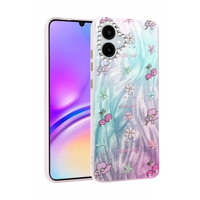 Mey İthalat®  Samsung Galaxy A06 Kılıf Blade Aynalı Desenli Kapak - Desen 4