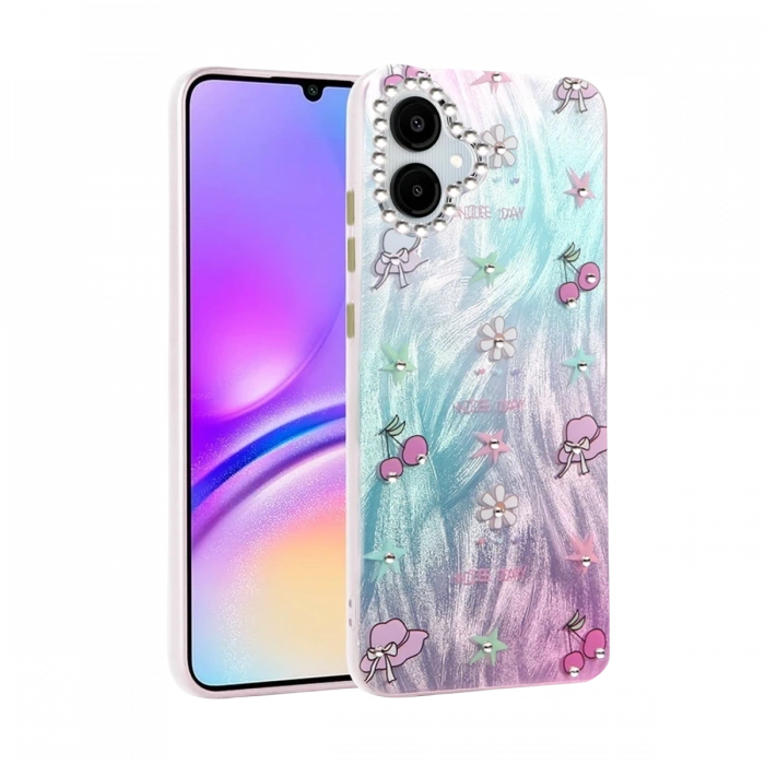 Mey İthalat®  Samsung Galaxy A06 Kılıf Blade Aynalı Desenli Kapak - Desen 4