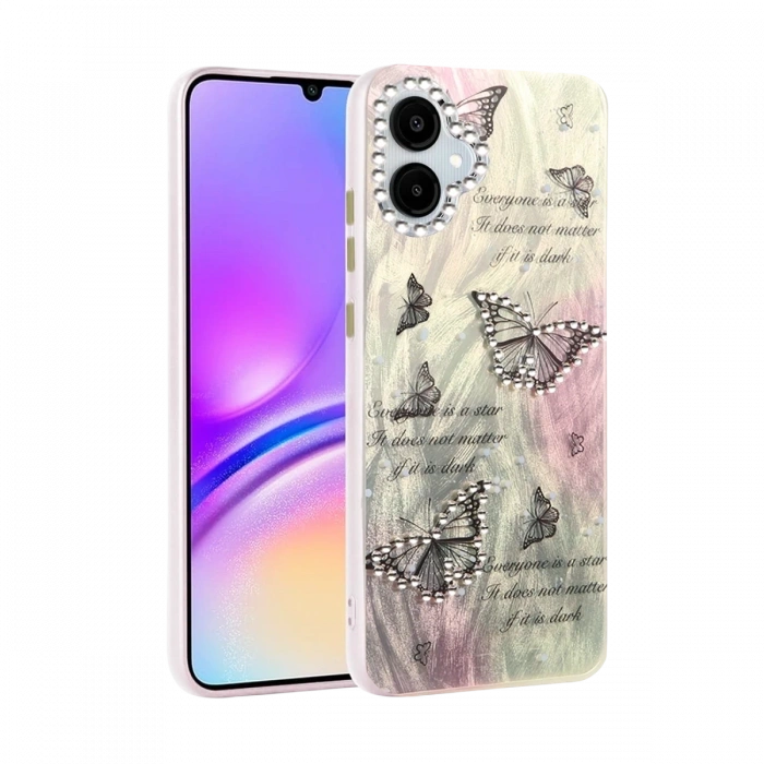 Mey İthalat®  Samsung Galaxy A06 Kılıf Blade Aynalı Desenli Kapak - Desen 6
