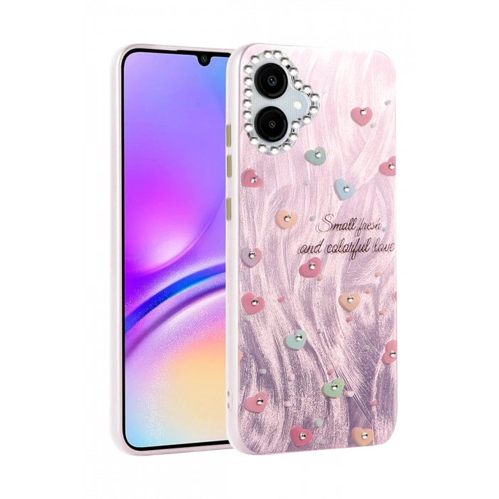 Mey İthalat®  Samsung Galaxy A06 Kılıf Blade Aynalı Desenli Kapak - Desen 8