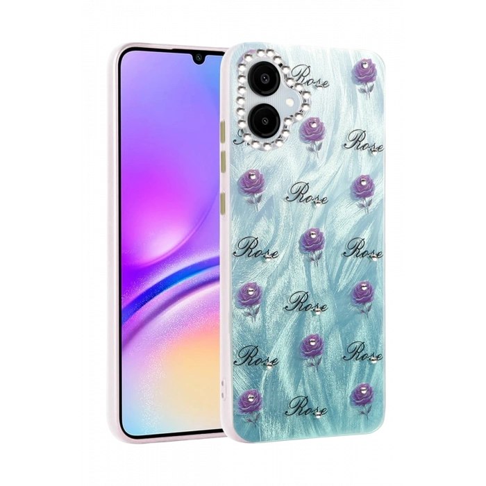 Mey İthalat®  Samsung Galaxy A06 Kılıf Blade Aynalı Desenli Kapak - Desen 9
