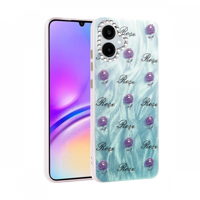 Mey İthalat®  Samsung Galaxy A06 Kılıf Blade Aynalı Desenli Kapak - Desen 9