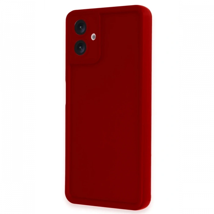 Mey İthalat®  Samsung Galaxy A06 Kılıf Viera Silikon - Kırmızı