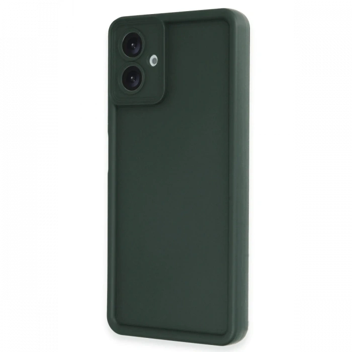 Mey İthalat®  Samsung Galaxy A06 Kılıf Viera Silikon - Koyu Yeşil