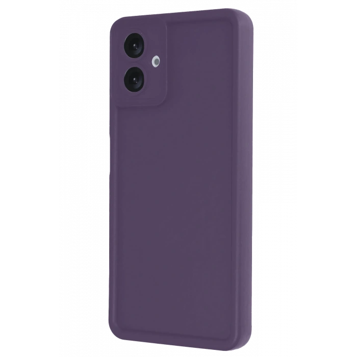 Mey İthalat®  Samsung Galaxy A06 Kılıf Viera Silikon - Mürdüm