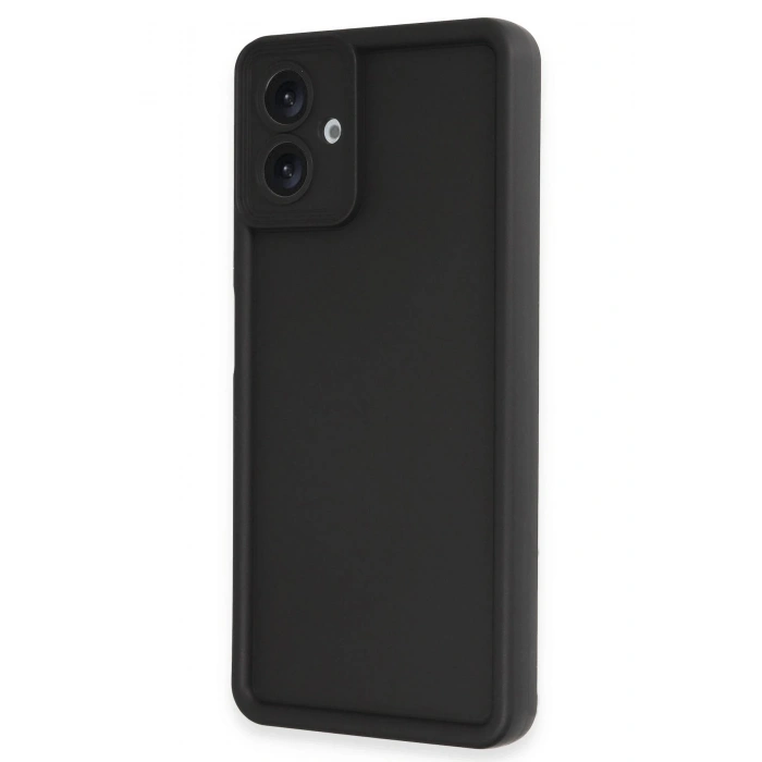Mey İthalat®  Samsung Galaxy A06 Kılıf Viera Silikon - Siyah