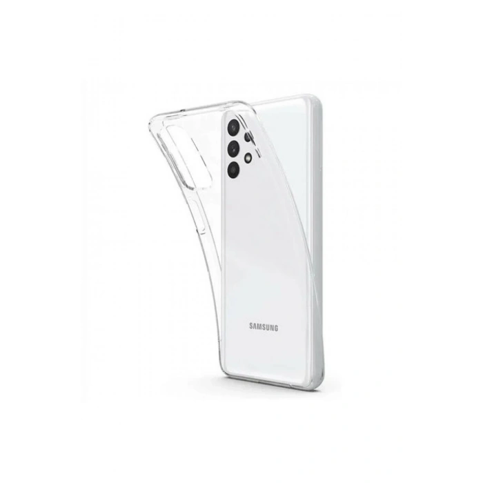 Mey İthalat®  Samsung Galaxy A13 4G Kılıf Lüx Şeffaf Silikon