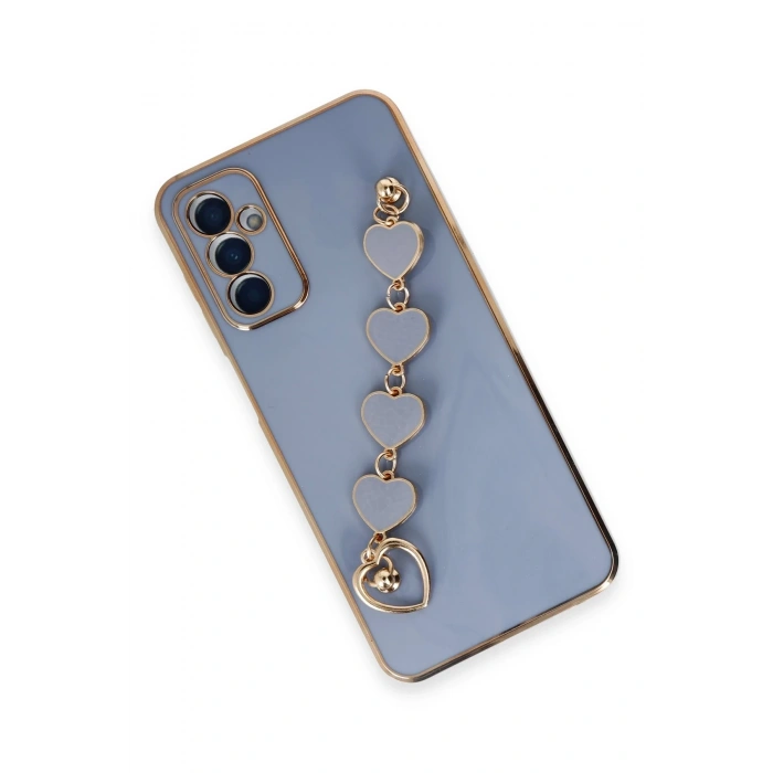 Mey İthalat®  Samsung Galaxy A14 4G Kılıf Esila Silikon - Gri