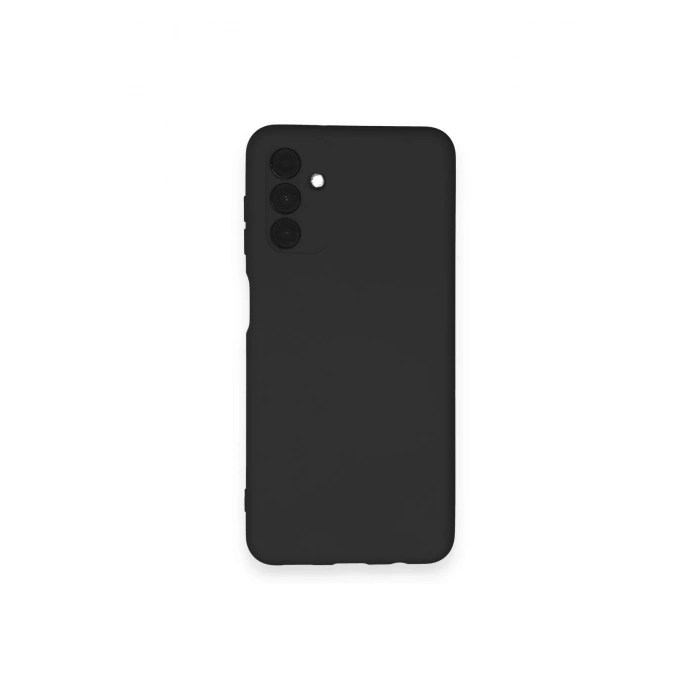 Mey İthalat®  Samsung Galaxy A14 4G Kılıf Nano içi Kadife Silikon - Siyah