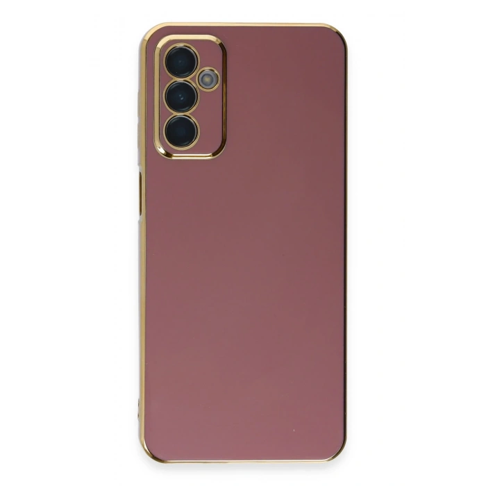 Mey İthalat®  Samsung Galaxy A14 4G Kılıf Volet Silikon - Kırmızı