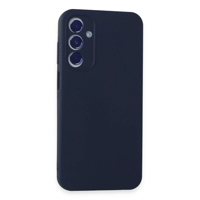 Mey İthalat®  Samsung Galaxy A15 4G Kılıf First Silikon - Lacivert