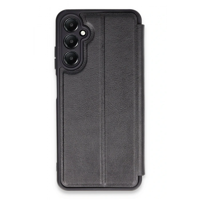 Mey İthalat®  Samsung Galaxy A15 4G Kılıf Flip Cover - Siyah