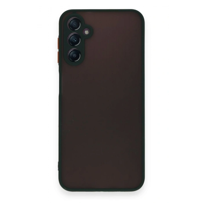 Mey İthalat®  Samsung Galaxy A15 4G Kılıf Montreal Silikon Kapak - Yeşil