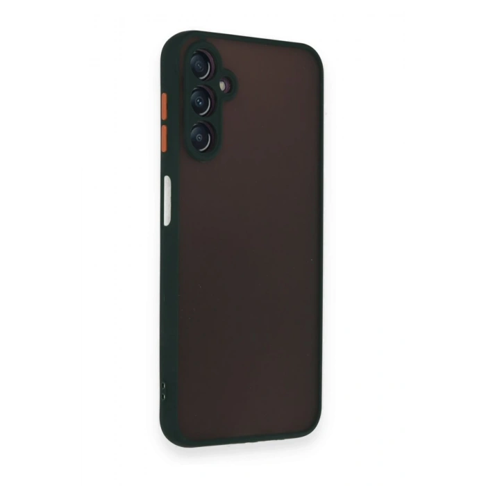 Mey İthalat®  Samsung Galaxy A15 4G Kılıf Montreal Silikon Kapak - Yeşil