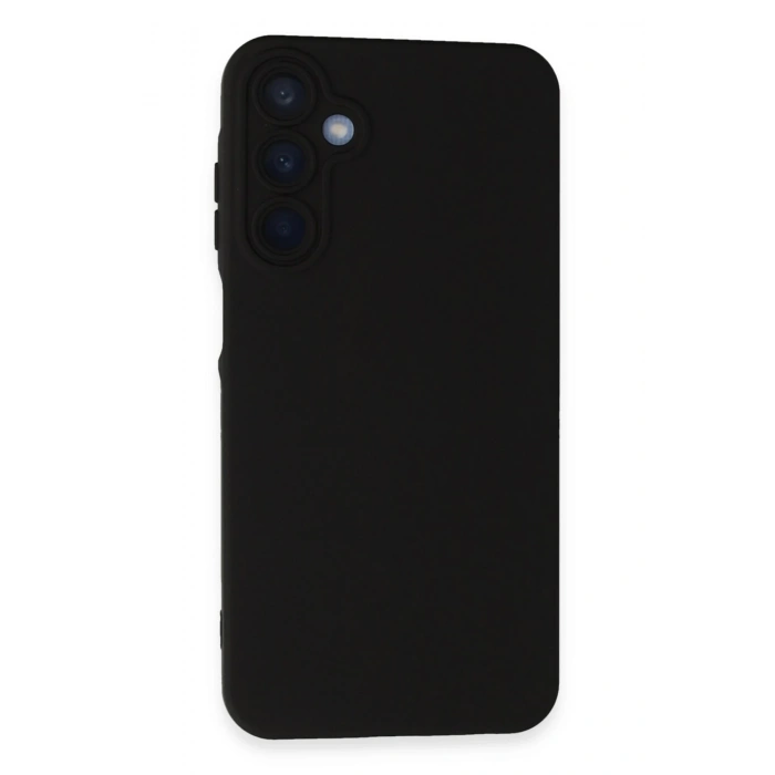 Mey İthalat®  Samsung Galaxy A15 4G Kılıf Nano içi Kadife Silikon - Siyah