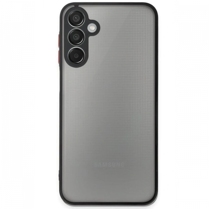 Mey İthalat®  Samsung Galaxy A16 5G Kılıf Montreal Silikon Kapak - Siyah