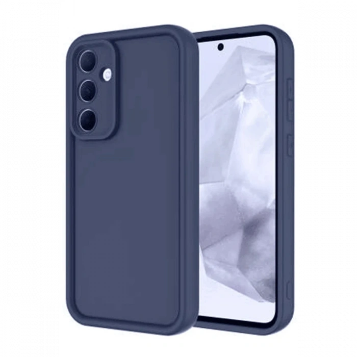 Mey İthalat®  Samsung Galaxy A16 5G Kılıf Viera Silikon - Lacivert