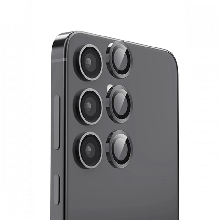 Mey İthalat®  Samsung Galaxy A16 5G Raze Metal Kamera Lens - Siyah