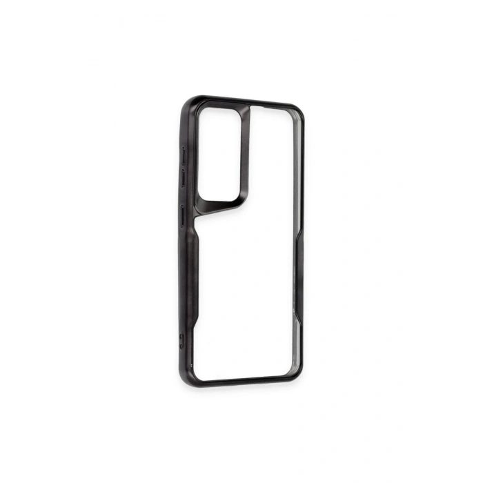 Mey İthalat®  Samsung Galaxy A25 5G Kılıf Boyi Silikon Kapak - Siyah