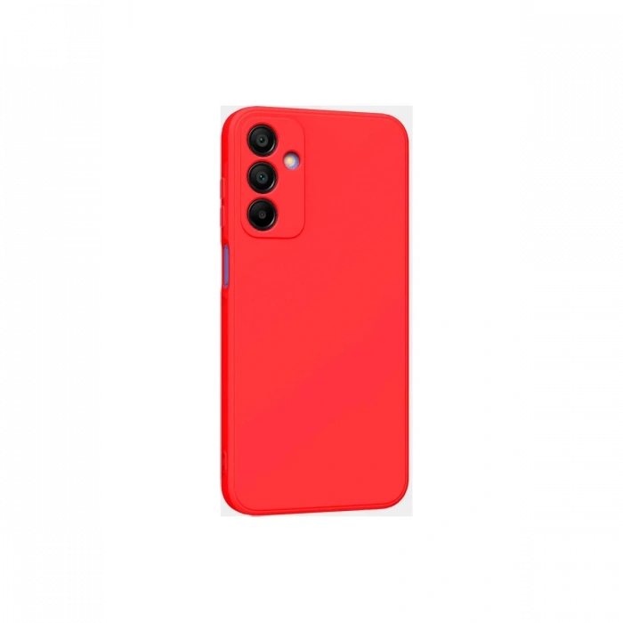 Mey İthalat®  Samsung Galaxy A25 5G Kılıf First Silikon - Kırmızı