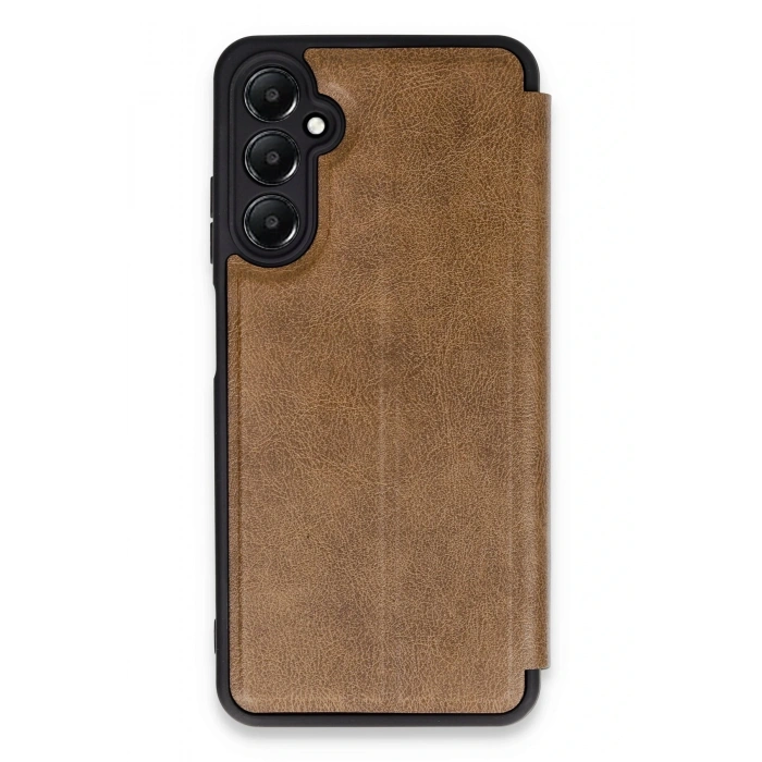 Mey İthalat®  Samsung Galaxy A25 5G Kılıf Flip Cover - Taba