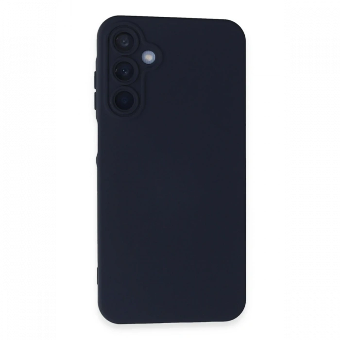 Mey İthalat®  Samsung Galaxy A25 5G Kılıf Nano içi Kadife Silikon - Lacivert