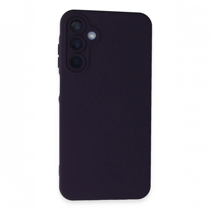 Mey İthalat®  Samsung Galaxy A25 5G Kılıf Nano içi Kadife Silikon - Mor