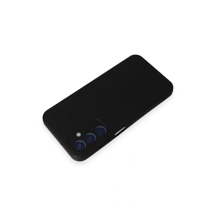 Mey İthalat®  Samsung Galaxy A25 5G Kılıf Nano içi Kadife Silikon - Siyah