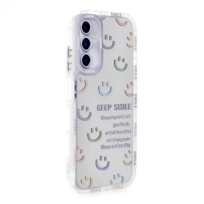 Mey İthalat®  Samsung Galaxy A25 5G Kılıf Reflexion Desenli Kapak - Desen 2