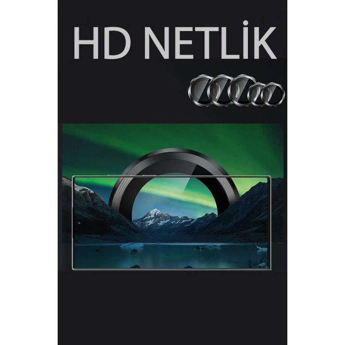 Mey İthalat®  Samsung Galaxy A25 5G Valdez Metal Kamera Lens - Siyah