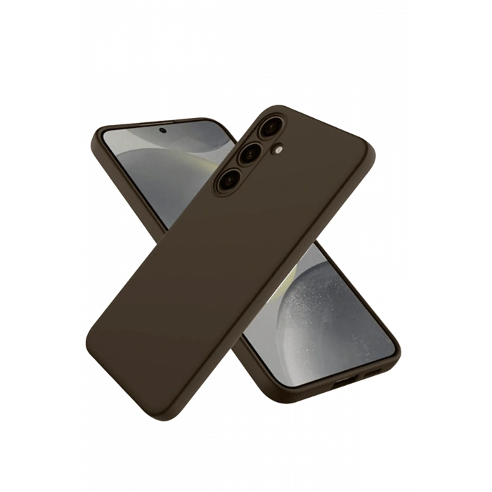 Mey İthalat®  Samsung Galaxy A26 Kılıf First Silikon - Kahverengi