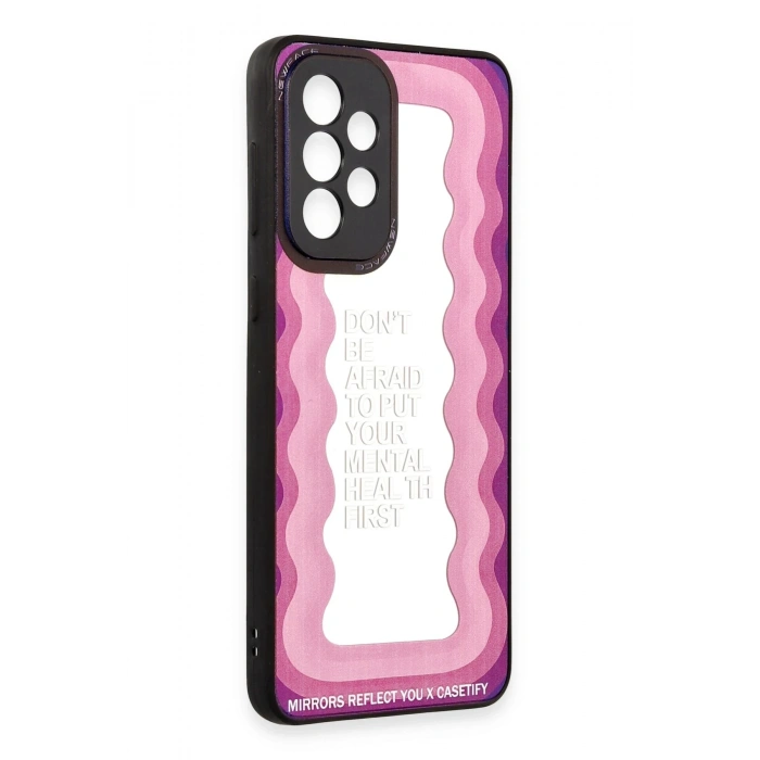 Mey İthalat®  Samsung Galaxy A33 5G Kılıf Mirror Desenli Kapak - Mirror - 11