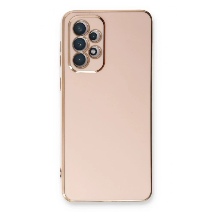 Mey İthalat®  Samsung Galaxy A33 5G Kılıf Volet Silikon - Pembe