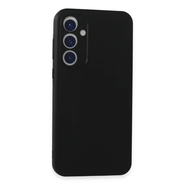 Mey İthalat®  Samsung Galaxy A35 5G Kılıf First Silikon - Siyah