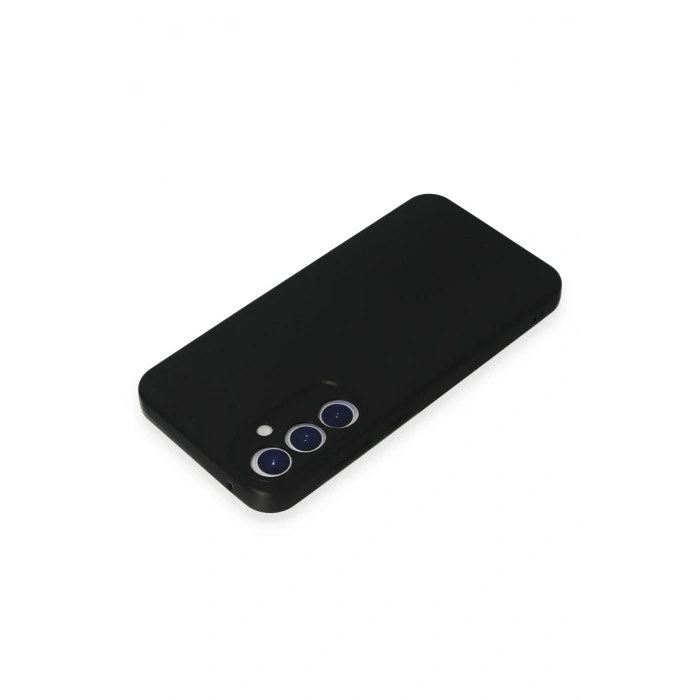 Mey İthalat®  Samsung Galaxy A35 5G Kılıf First Silikon - Siyah