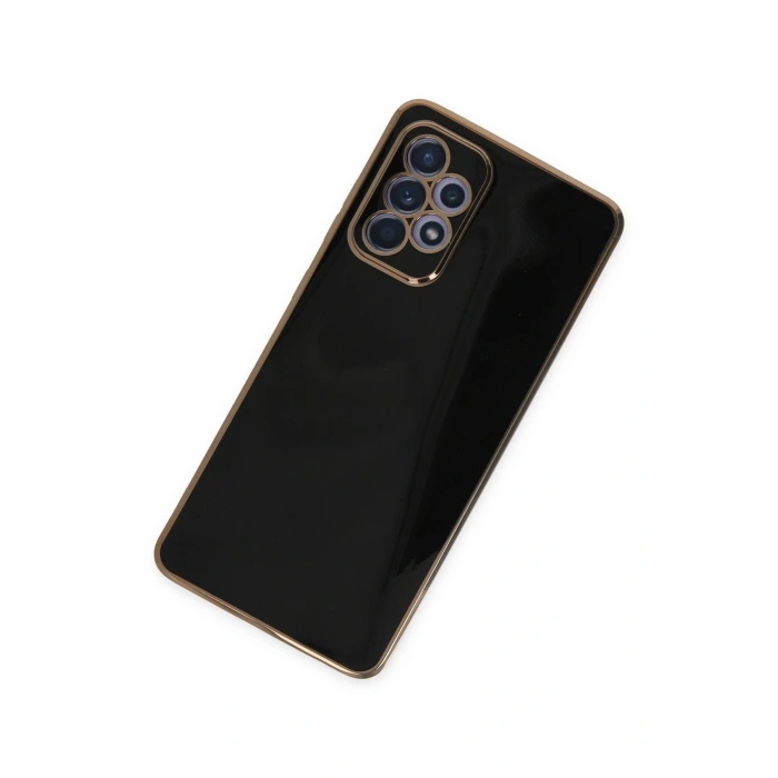 Mey İthalat®  Samsung Galaxy A52 Kılıf Volet Silikon - Siyah