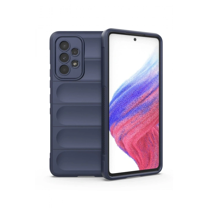 Mey İthalat®  Samsung Galaxy A53 5G Kılıf Optimum Silikon - Lacivert