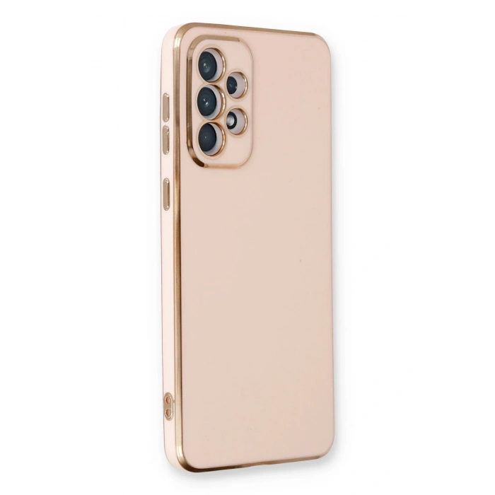 Mey İthalat®  Samsung Galaxy A53 5G Kılıf Volet Silikon - Pembe