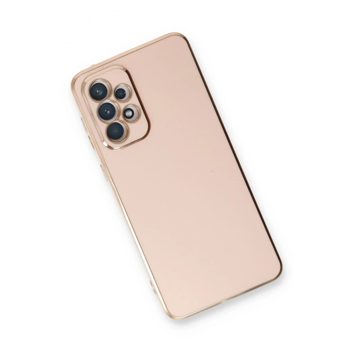 Mey İthalat®  Samsung Galaxy A53 5G Kılıf Volet Silikon - Pembe