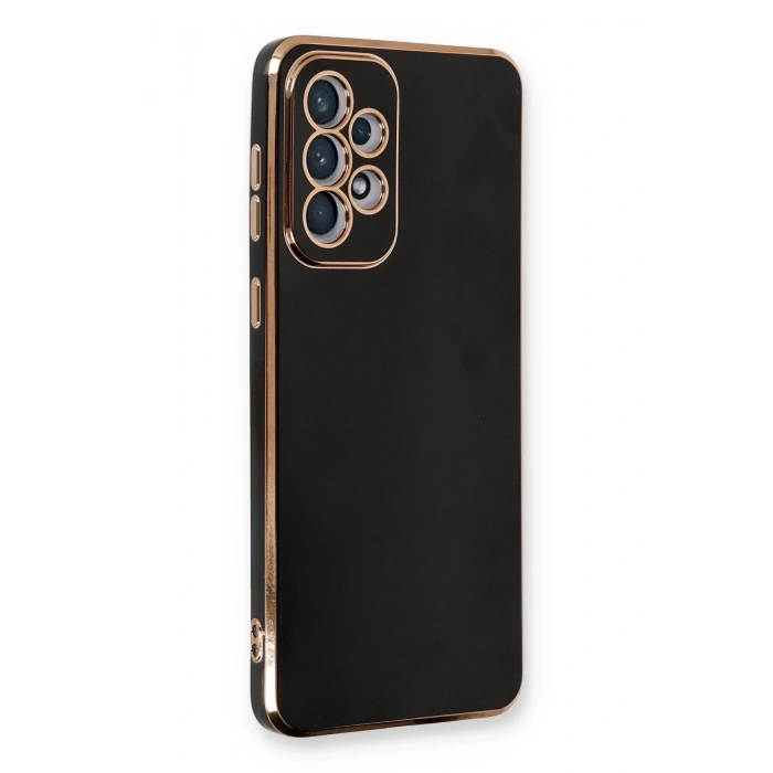 Mey İthalat®  Samsung Galaxy A53 5G Kılıf Volet Silikon - Siyah