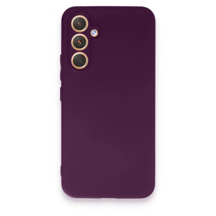 Mey İthalat®  Samsung Galaxy A54 5G Kılıf First Silikon - Mor