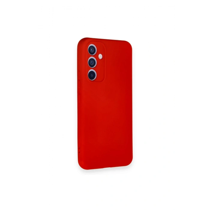 Mey İthalat®  Samsung Galaxy A54 5G Kılıf Nano içi Kadife Silikon - Kırmızı