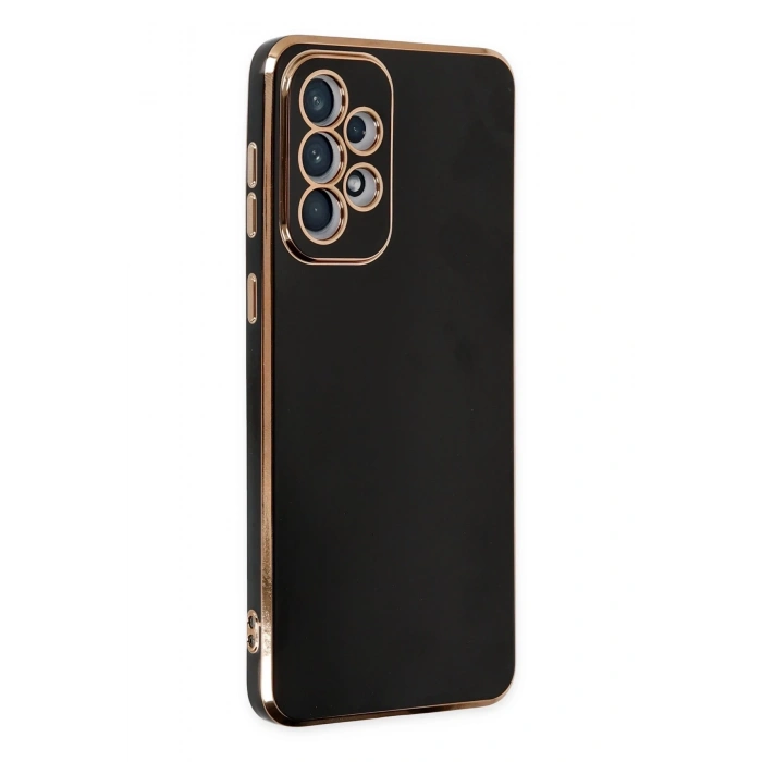 Mey İthalat®  Samsung Galaxy A73 5G Kılıf Volet Silikon - Siyah