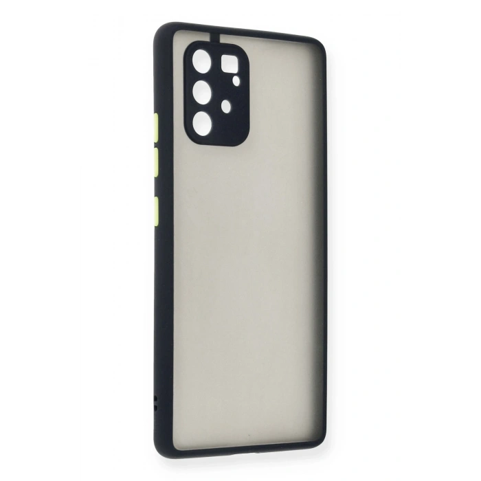 Mey İthalat®  Samsung Galaxy A91 / S10 Lite Kılıf Montreal Silikon Kapak - Lacivert
