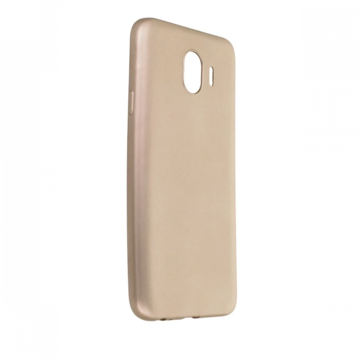 Mey İthalat®  Samsung Galaxy J4 Kılıf First Silikon - Gold