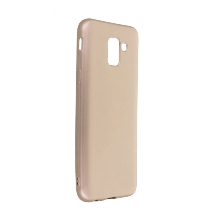 Mey İthalat®  Samsung Galaxy J6 Kılıf First Silikon - Gold