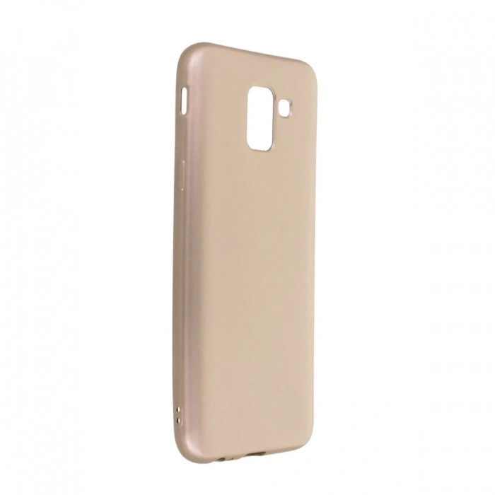 Mey İthalat®  Samsung Galaxy J6 Kılıf First Silikon - Gold